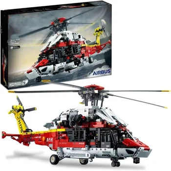 Премиум 2001 Шт Технический Спасательный Вертолет Airbus H175 42145 Модель Строительного Блока Игрушка Для Мальчика Подарок Для Девочек С Моторизованными Функциями