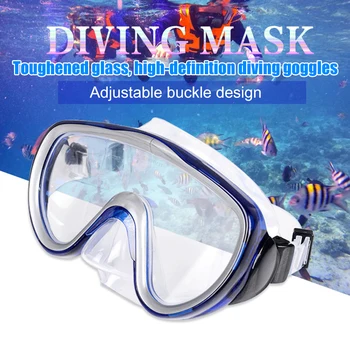 Противоскользящие очки для плавания Для взрослых, водные виды спорта, подводное плавание с маской и трубкой, Очки для дайвинга