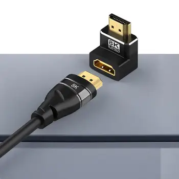 Прямоугольный кабель-адаптер высокой четкости для создания конвертера под прямым углом 90 и 270 градусов, совместимого с игровой консолью Blu-Ray
