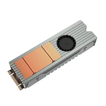 Радиатор жесткого диска M.2 M2 2280 Вентилятор охлаждения твердотельного накопителя PCIE NVME SSD Свободный алюминиевый радиатор M2