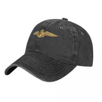 Регулируемая бейсболка военно-морского летчика США, спортивная ковбойская шляпа, кепка дальнобойщика, шляпа для папы, классическая ретро Винтажная кепка для мужчин и женщин