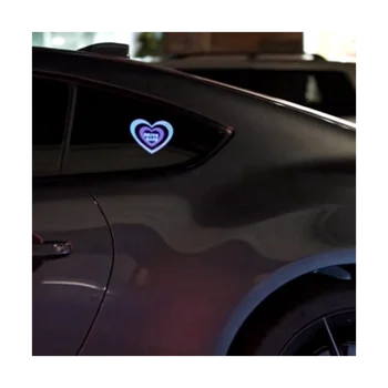 Режим Дрифта На Светящейся Панели Светоизлучающего Окна Наклейка Гоночного Автомобиля