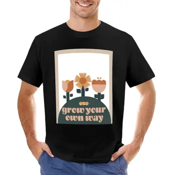 Создайте свой собственный путь, футболки с графическим рисунком, мужские футболки
