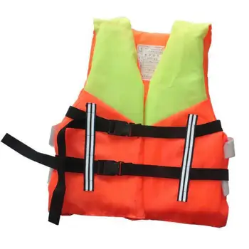 Унисекс Детский Жилет Для плавания Куртка Регулируемый Ремень Безопасности
