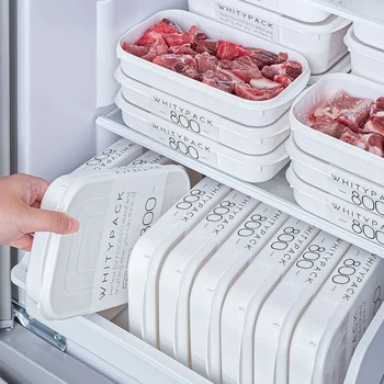 Японская коробка для упаковки замороженного мяса, Пищевой холодильник Для хранения Фруктов, Овощной консервации, Разделенная коробка для приготовления блюд