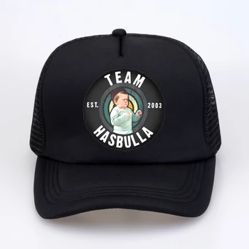 хасбулла хасбулла Мужская бейсболка забавный мультфильм Хасбулла Хип-хоп шляпа harajuku pop Женская Сетчатая Дышащая кепка дальнобойщика шляпы
